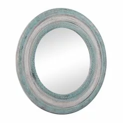 Grayson Lane 35.63-in X 35.63-in Round Wall Mirror