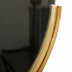 Grayson Lane 30.25-in X 30.75-in Round Gold Wall Mirror -GRAYSON LANE SHOP 330945016 AlternateImage3