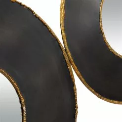 Grayson Lane 27-in X 48-in Round Black Wall Mirror 11 Grayson Lane 27-in X 48-in Round Black Wall Mirror -GRAYSON LANE SHOP 330945023 AlternateImage4