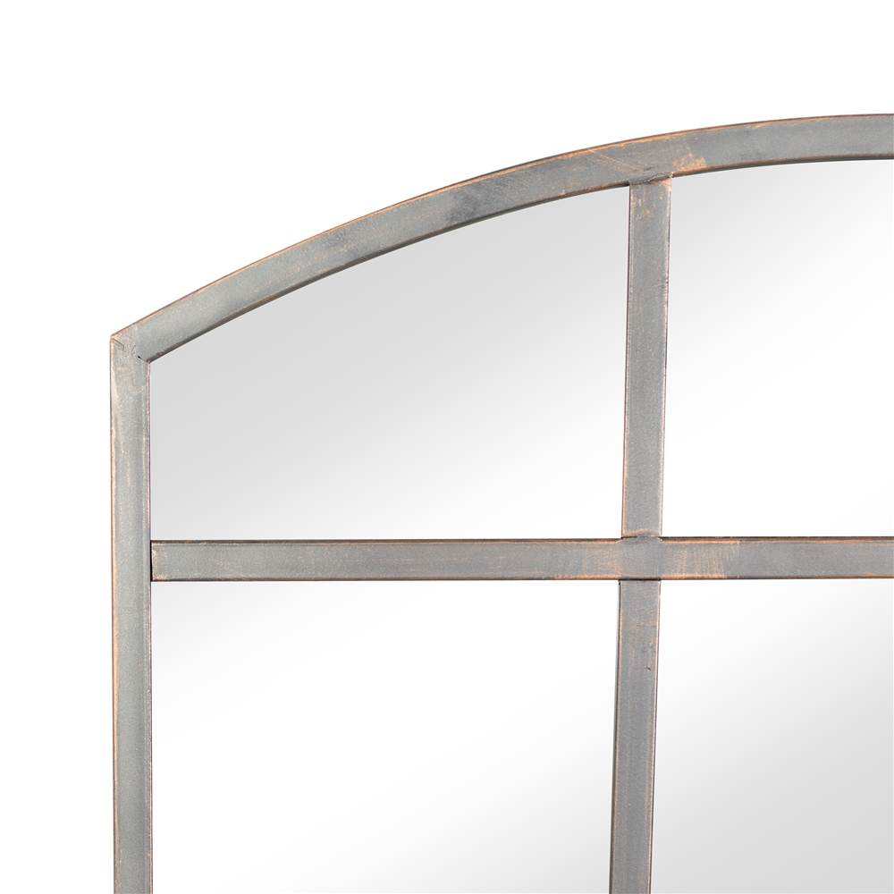 Grayson Lane 40-in X 30-in Arch Clear Wall Mirror 6 Grayson Lane 40-in X 30-in Arch Clear Wall Mirror - Image 6