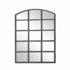Grayson Lane 40-in X 30-in Arch Clear Wall Mirror