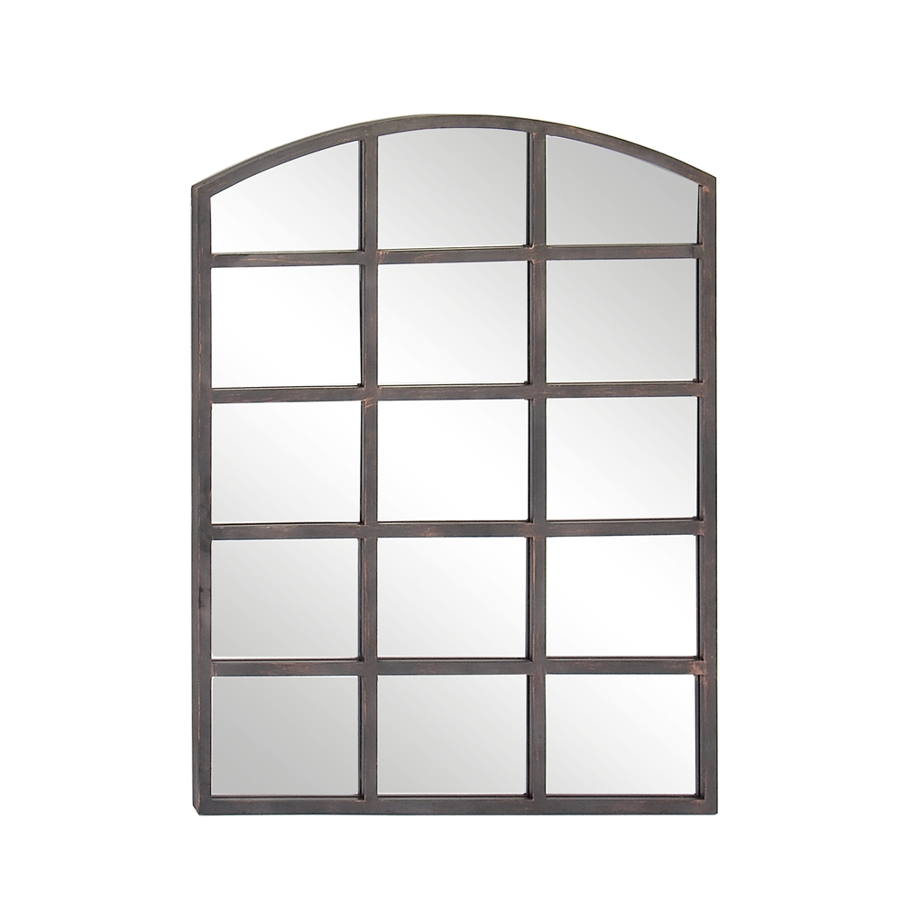 Grayson Lane 40-in X 30-in Arch Clear Wall Mirror 1 Grayson Lane 40-in X 30-in Arch Clear Wall Mirror