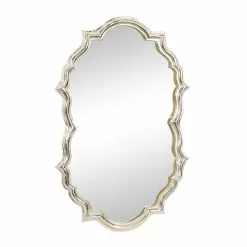 Grayson Lane 36-in X 24.70-in Oval Gold Wall Mirror -GRAYSON LANE SHOP 330945041 AlternateImage5