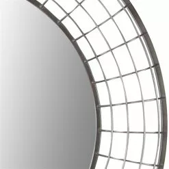 Grayson Lane 36.30-in X 36.30-in Round Black Wall Mirror -GRAYSON LANE SHOP 330945048 AlternateImage3