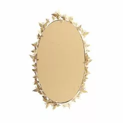 Grayson Lane 33-in X 19.25-in Oval Gold Wall Mirror -GRAYSON LANE SHOP 330945057 AlternateImage7
