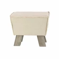 Grayson Lane Rustic White Rugged Linen Rectangle Ottoman 11 Grayson Lane Rustic White Rugged Linen Rectangle Ottoman -GRAYSON LANE SHOP 330945072 AlternateImage6