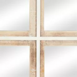 Grayson Lane 35-in X 32-in Square Brown Wall Mirror -GRAYSON LANE SHOP 330945099 AlternateImage3