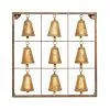 Grayson Lane 32-in H X 32-in W Bells Metal Wall Accent