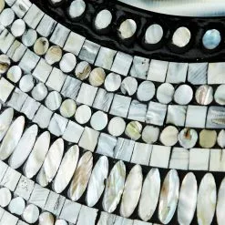 Grayson Lane 31.5-in X 31.5-in Round Blue Wall Mirror -GRAYSON LANE SHOP 330945167 AlternateImage3