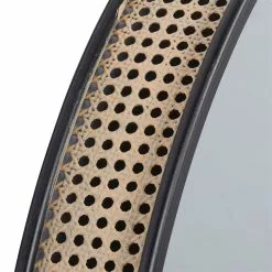 Grayson Lane 31.5-in X 31.5-in Contemporary Round Black Wall Mirror 11 Grayson Lane 31.5-in X 31.5-in Contemporary Round Black Wall Mirror -GRAYSON LANE SHOP 330945177 AlternateImage3