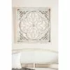Grayson Lane 36-in H X 36-in W Square Ornamental Wood Wall Accent