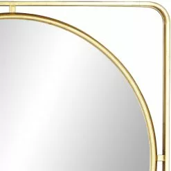Grayson Lane 34.13-in X 34.13-in Round Gold Wall Mirror -GRAYSON LANE SHOP 330945185 AlternateImage3