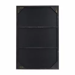 Grayson Lane 36-in X 24-in Rectangle Black Wooden Wall Mirror 9 Grayson Lane 36-in X 24-in Rectangle Black Wooden Wall Mirror -GRAYSON LANE SHOP 330945196 AlternateImage7