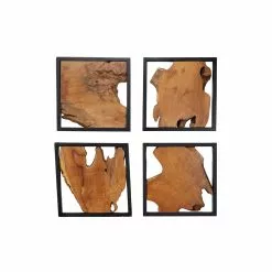 Grayson Lane 17.75-in H X 17.75-in W Abstract Wood Wall Accent - Set Of 4 10 Grayson Lane 17.75-in H X 17.75-in W Abstract Wood Wall Accent - Set Of 4 -GRAYSON LANE SHOP 330945197 AlternateImage7