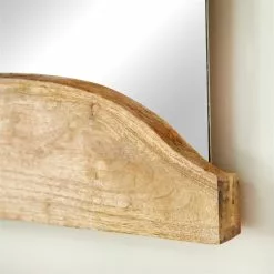 Grayson Lane 31.40-in X 13.5-in Rectangle Brown Wall Mirror -GRAYSON LANE SHOP 330945199 AlternateImage3