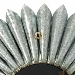 Grayson Lane 32-in X 32-in Round Grey Wall Mirror 9 Grayson Lane 32-in X 32-in Round Grey Wall Mirror -GRAYSON LANE SHOP 330945276 AlternateImage7