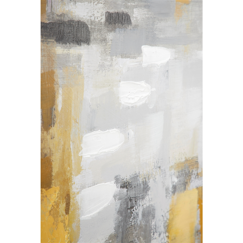 Grayson Lane Gold Wood Framed 40-in H X 40-in W Abstract Resin Painting 2 Grayson Lane Gold Wood Framed 40-in H X 40-in W Abstract Resin Painting - Image 2
