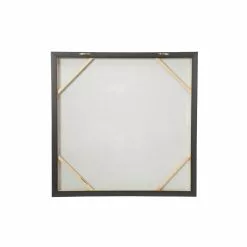 Grayson Lane Gold Wood Framed 40-in H X 40-in W Abstract Resin Painting