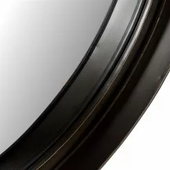 Grayson Lane 31.5-in X 31.5-in Modern Round Black Wall Mirror -GRAYSON LANE SHOP 330945315 AlternateImage4