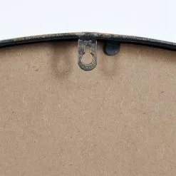 Grayson Lane 31.5-in X 31.5-in Modern Round Black Wall Mirror