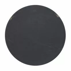 Grayson Lane 30-in X 30-in Round Black Wooden Wall Mirror -GRAYSON LANE SHOP 330945331 AlternateImage7
