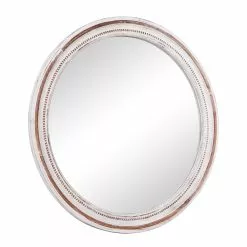 Grayson Lane 36.5-in X 36.5-in Round White Wall Mirror 8 Grayson Lane 36.5-in X 36.5-in Round White Wall Mirror -GRAYSON LANE SHOP 330945333 AlternateImage5