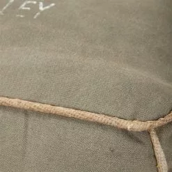 Grayson Lane Farmhouse Grey Canvas Square Ottoman With Handles 15 Grayson Lane Farmhouse Grey Canvas Square Ottoman With Handles -GRAYSON LANE SHOP 330945335 AlternateImage4