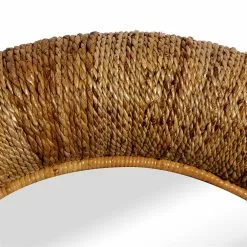 Grayson Lane 34.5-in X 34.5-in Round Brown Wall Mirror -GRAYSON LANE SHOP 330945355 AlternateImage3