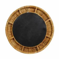 Grayson Lane 34.5-in X 34.5-in Round Brown Wall Mirror -GRAYSON LANE SHOP 330945355 AlternateImage7