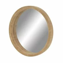 Grayson Lane 31.5-in X 31.5-in Round Brown Wooden Wall Mirror 10 Grayson Lane 31.5-in X 31.5-in Round Brown Wooden Wall Mirror -GRAYSON LANE SHOP 330945360 AlternateImage6