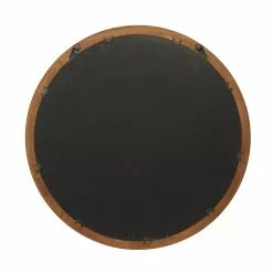 Grayson Lane 31.5-in X 31.5-in Round Brown Wooden Wall Mirror 13 Grayson Lane 31.5-in X 31.5-in Round Brown Wooden Wall Mirror -GRAYSON LANE SHOP 330945360 AlternateImage7