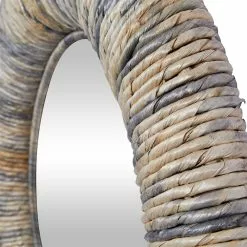 Grayson Lane 34.5-in X 34.5-in Round Grey Wall Mirror -GRAYSON LANE SHOP 330945377 AlternateImage3