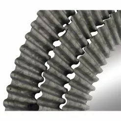 Grayson Lane 36.70-in X 36.70-in Round Grey Wall Mirror