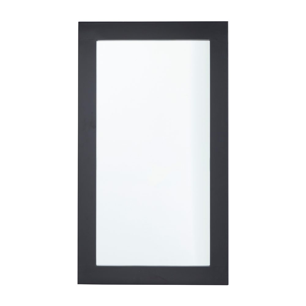 Grayson Lane 42-in X 24-in Rectangle Black Wall Mirror 2 Grayson Lane 42-in X 24-in Rectangle Black Wall Mirror - Image 2