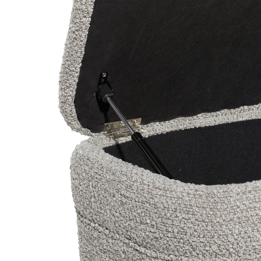 Grayson Lane 40-in X 19-in Industrial Light Grey Storage Bench 6 Grayson Lane 40-in X 19-in Industrial Light Grey Storage Bench - Image 6