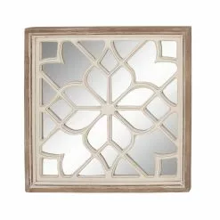 Grayson Lane 30-in X 30.13-in Square White Wall Mirror 11 Grayson Lane 30-in X 30.13-in Square White Wall Mirror -GRAYSON LANE SHOP 330945444 AlternateImage6