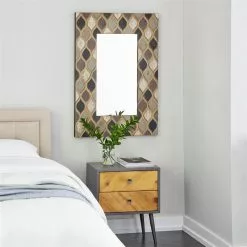 Grayson Lane 39.63-in X 27.5-in Rectangle Other Wall Mirror -GRAYSON LANE SHOP 330945446 AlternateImage1