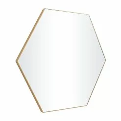 Grayson Lane 35-in X 40-in Irregular Gold Wall Mirror -GRAYSON LANE SHOP 330945458 AlternateImage5