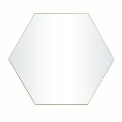 Grayson Lane 35-in X 40-in Irregular Gold Wall Mirror -GRAYSON LANE SHOP 330945458 MainImage 001